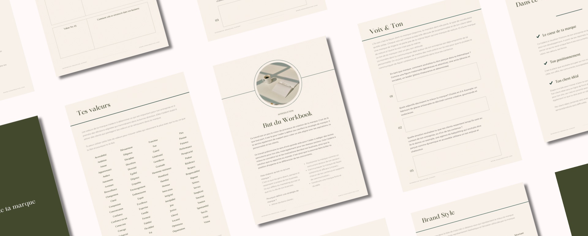 Mosaique workbook branding expert Mosaique workbook branding expert